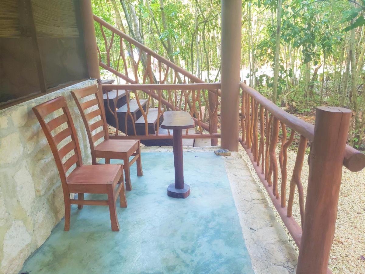 Aldea Maya-Ha Cabanas Con Cenotes プエルト・モレロス エクステリア 写真