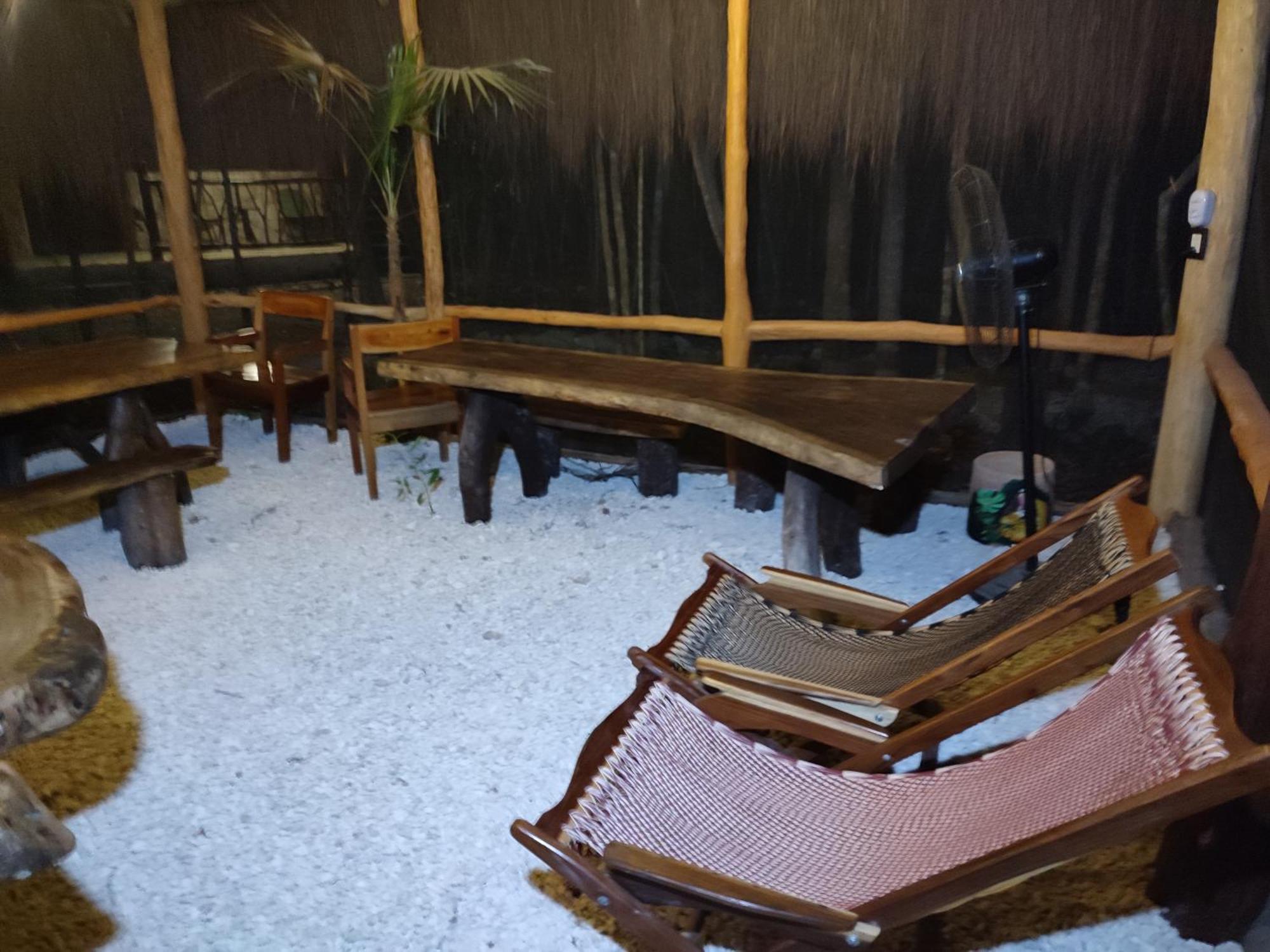 Aldea Maya-Ha Cabanas Con Cenotes プエルト・モレロス エクステリア 写真