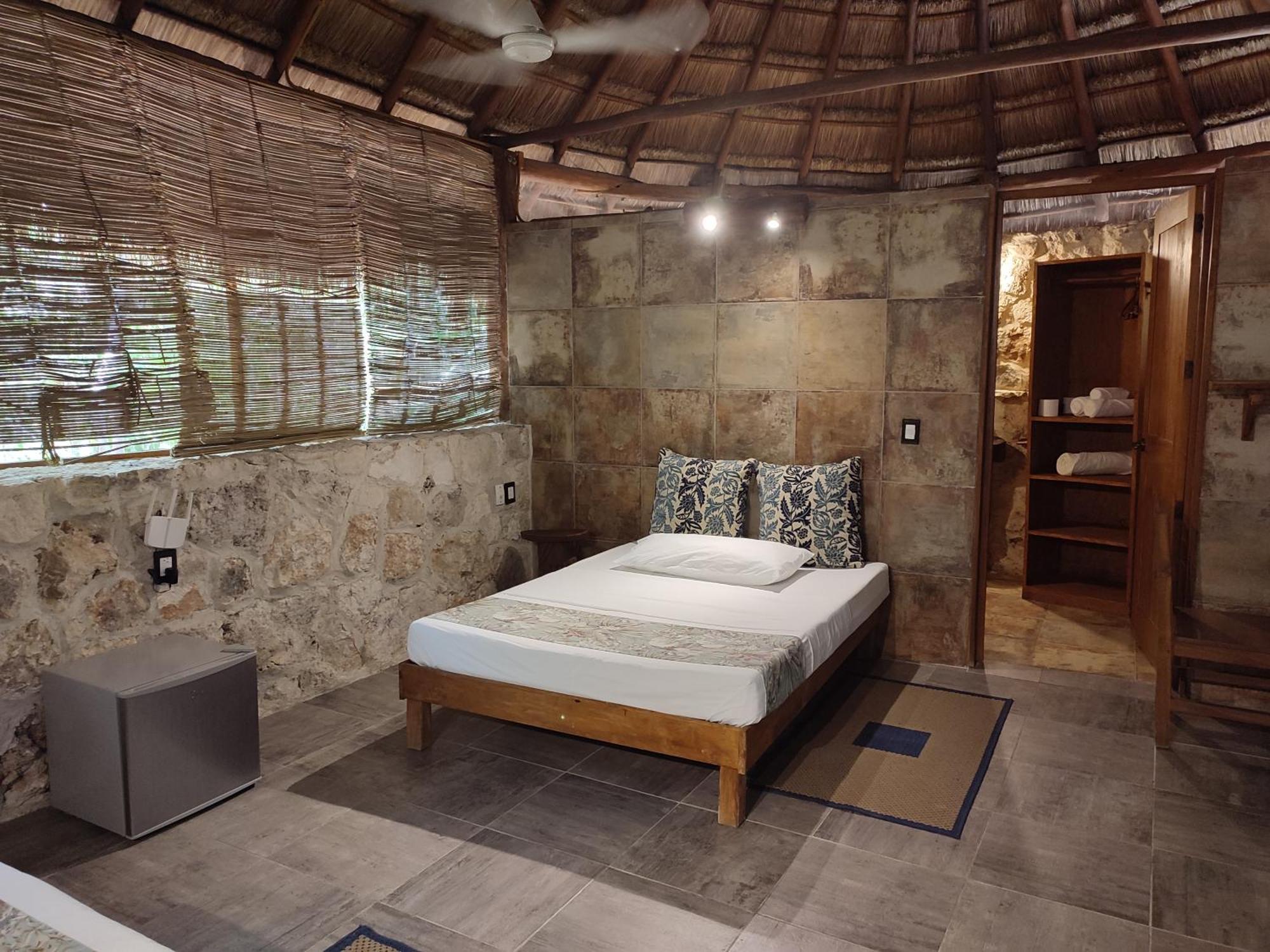 Aldea Maya-Ha Cabanas Con Cenotes プエルト・モレロス エクステリア 写真