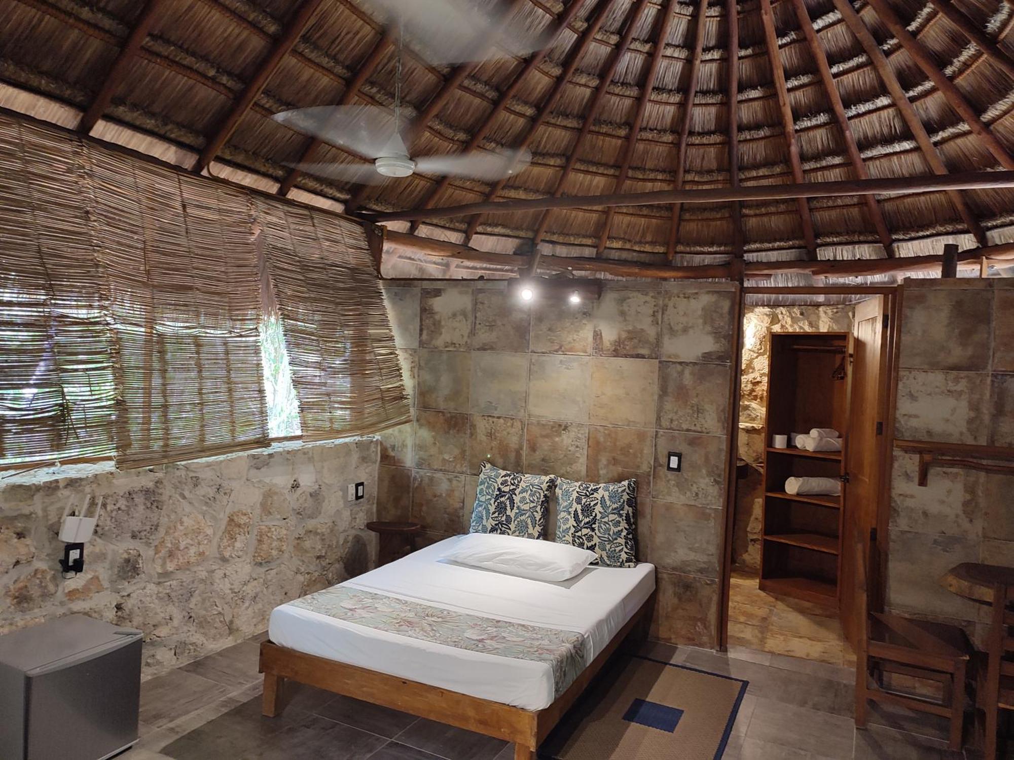 Aldea Maya-Ha Cabanas Con Cenotes プエルト・モレロス エクステリア 写真