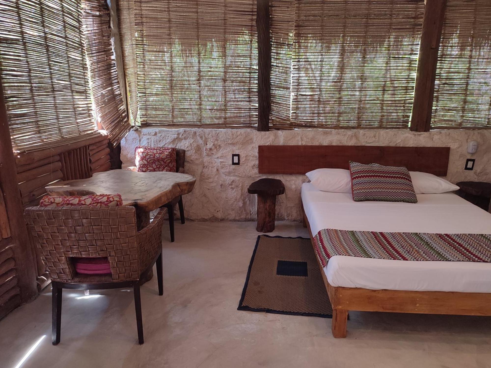 Aldea Maya-Ha Cabanas Con Cenotes プエルト・モレロス エクステリア 写真